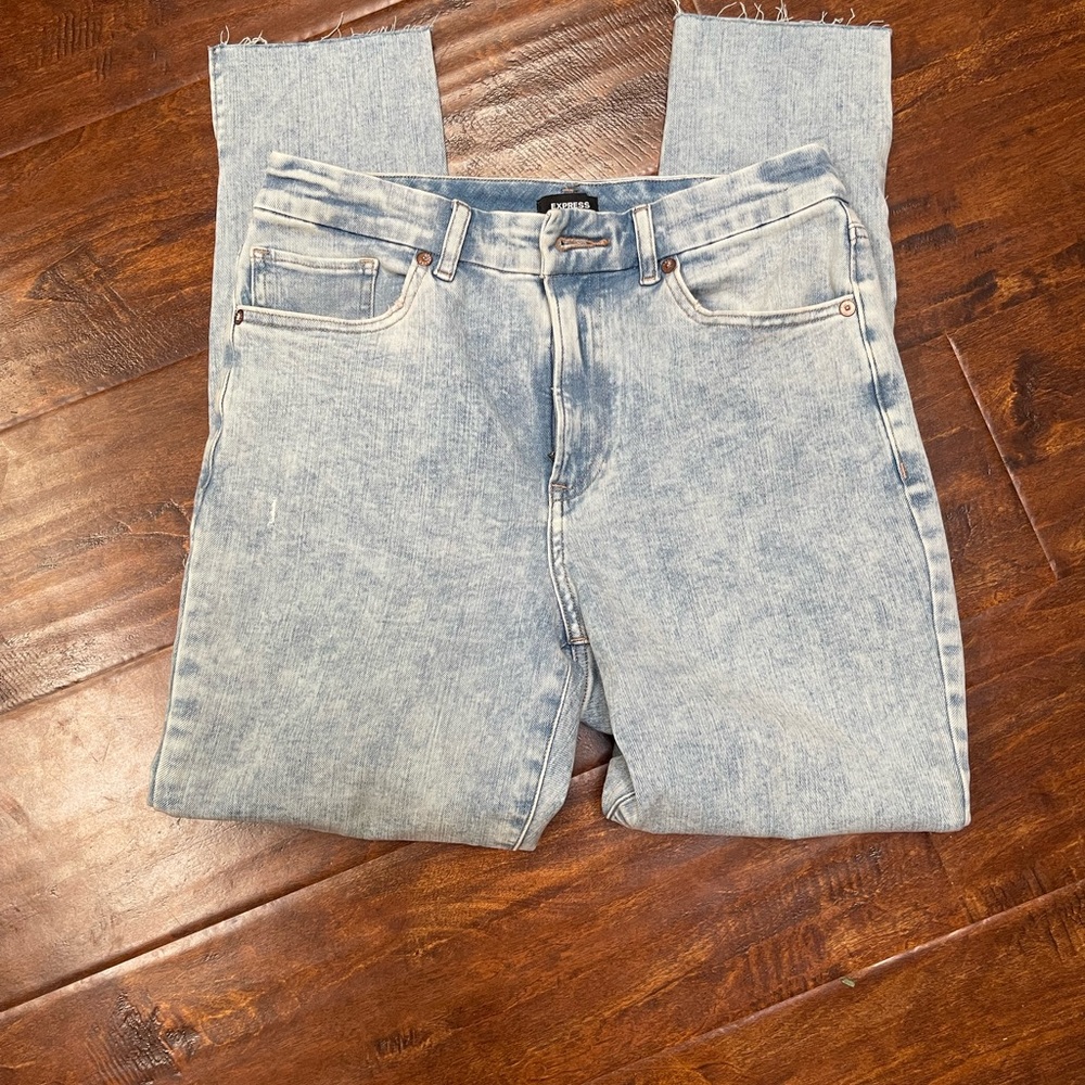 Capri high waisted jean